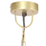 Hanging Lamp 25 W Brass Round 48 cm E27 320564
