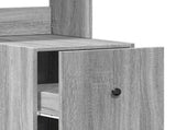 Kitchen Cabinet Grey Sonoma 35x50x180 cm Engineered Wood 840763