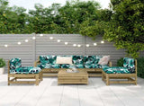 6 Piece Garden Sofa Set Impregnated Wood Pine 3250751