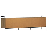 TV Cabinet 167.5 x 33 x 50 cm Artisan Oak Engineered Wood 8013727