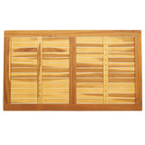 Table Top Oil Natural 120 x 70 x 2 cm Solid Acacia Wood 4108097