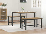 Dining Tables 70 x 70 x 75 cm Engineered Wood Artisan Oak 892625