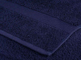 Premium Sauna Towels "SOLUND" 2 pcs Navy Blue 80x200 cm 600 gsm 137266