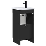 Bathroom Vanity with Sink Black 42 x 40 x 84.5 cm 890055