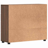 Wooden Cabinet Brown Oak 88.5 x 30.5 x 73 cm Engineered Wood 880288
