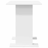 Dining Table White 110 x 60 x 75 cm Engineered Wood 863160