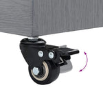 Outdoor Umbrella Base Dark grey wood look 45 x 45 x 31.5 cm 42010006