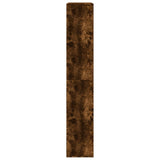 Room Divider Smoked Oak100x33x187.5 cm Engineered Wood 3309541
