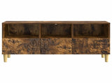 TV Cabinet 102 x 34.5 x 50 cm Smoked Oak Engineered Wood 895140