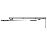 Awning Frame Retractable Manual Anthracite 3.5 x 2 m Metal 42002546