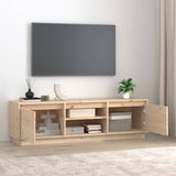 TV Cabinet 140x35x40 cm Solid Wood Pine 814314