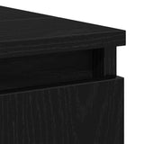 Bathroom Sink Cabinet Black Oak 58 x 33 x 60 cm Engineered Wood 862810