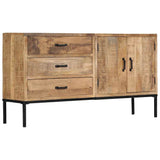 Sideboard 140x35x75 cm Solid Mango Wood 249857