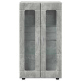 Sideboard with Shelf FLORIN Concrete Grey 55.5 x 29 x 100 cm 880254