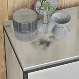 Kitchen Storage Set HATTEM 2 pcs Silver Galvanised Steel 3392664