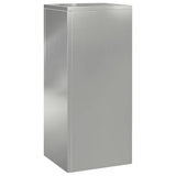 Plant Stand 3 pcs Silver Galvanised steel 865832