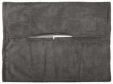 Cushion Cover 12 pcs HOUTEN Dark Grey 40 x 40 cm Corduroy 916794