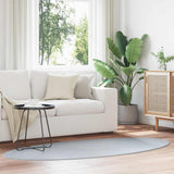 Area Rugs Oval HUARTE Grey 120 x 170 cm 100% Polyester 4103637