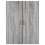Highboard Grey Sonoma 69.5x34x180 cm Engineered Wood 3196033