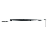 Manual Awning Frame Adjustable Anthracite 5 x 3.5 m Steel 42024793