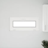 Basement Window RISOR 90x40 cm Tilt 3 Glazing White 4108379