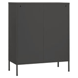 Storage Cabinet Anthracite 80x35x101.5 cm Steel 336177