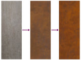 Garden Privacy Screen Rusty 50 x 140 cm Weathering Steel 876286