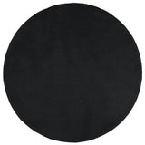 Rug OVIEDO Short Pile Black 160 cm 375568