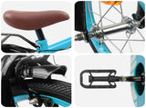 Kids Bike 12 Inches for 2-4 Years Old Light Blue 42009349
