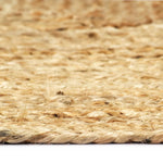 Handmade Rug Jute Natural 160x230 cm 133730