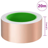 Copper Tape for Snail Protection 6 pcs Copper 50 mm x 20 m 42008347