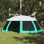 ZNTS Pool Tent with Removable Fly & Mesh Walls Sea Green 690x690 cm 4100641