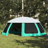 ZNTS Pool Tent with Removable Fly & Mesh Walls Sea Green 690x690 cm 4100641