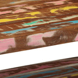 Coffee Table Multicolour 90x50x38 cm Solid Wood Reclaimed 4102717