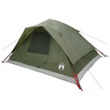 Instant Tent Olive Green 305 x 215 x 140 cm Polyester and Steel 42029018