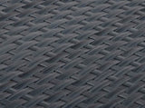 Balcony Screen Anthracite 500x90 cm Poly Rattan 156242