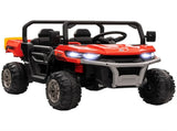 12V 2 Seater Kids Electric Ride-On Car with Electric Bucket, Remote Control - Red T3398P555851