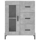 Sideboard Concrete Grey 69.5x34x90 cm Engineered Wood 828056