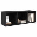 TV Cabinet Set Black 72 x 35 x 37 cm Engineered Wood 875098