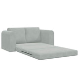 Sofa Bed Light Grey 148 x 71 x 83 cm Velvet 4106684