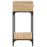 Console Table Sonoma Oak 75x34,5x75 cm Engineered Wood 833399