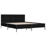Bed Frame without Mattress Black 140x200 cm 3279997