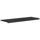 Window Sill Anthracite with Wood Grain 120 x 50 x 4.5 cm PVC 42022342