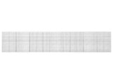 Gabion with 3.5 mm Wire and 5x5 cm Mesh 800x10x200 cm 3462106