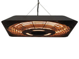 2000W Electric Hanging Patio Heater Ceiling Mounted Halogen Heating Indoor Outdoor with Remote T3398P322174