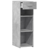 Sideboard Concrete Grey 30x42.5x93 cm Engineered Wood 846309