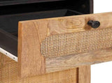 Bathroom Cabinet Brown 38 x 33 x 160 cm Solid Mango Wood 4018066