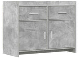 Sideboard Concrete Grey 75 x 36 x 80 cm Engineered Wood 8011118
