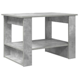 Coffee Table Concrete Grey 72 x 50 x 50 cm Engineered Wood 8000191