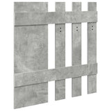 Wall-Mounted Coat Rack Concrete Grey 100 x 10 x 100 cm 874510